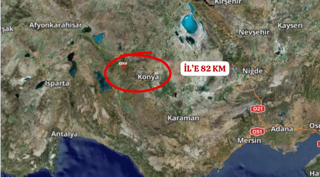 KONYA ILGIN BELEKLER KÖYÜNDE 5.554 M² TARLAMIZ SATILIKTIR. - KONYA ILGIN fotoğraf 9